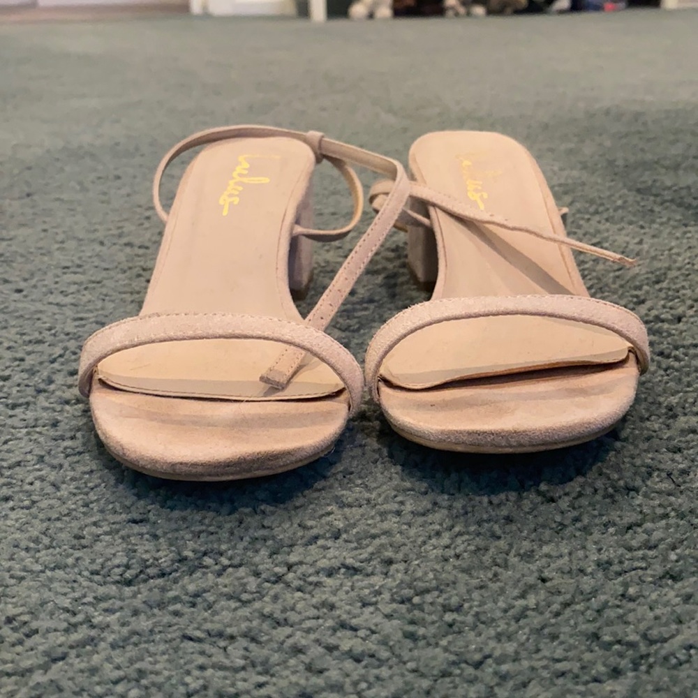 kitten heels with ankle strap